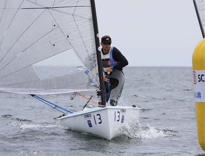 Dan Slater (NZL)- Race 2 Finn Gold Cup 2009 &copy; Tosca Zambra httP://www.fotozambra.it
